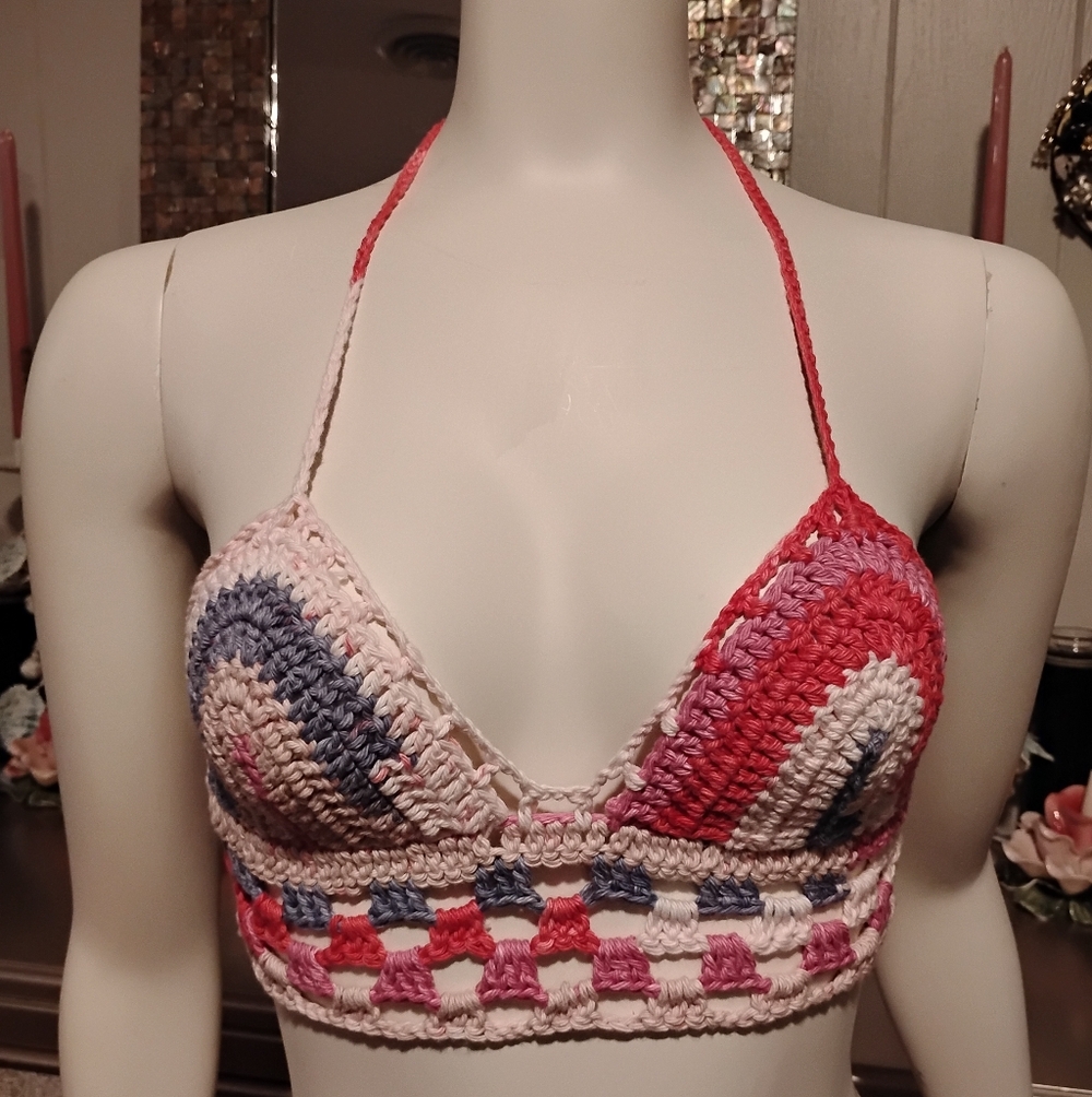 Handmade Multicolor Crochet Kids Accessory - Picture 9 of 12